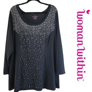 🔥VG/"WOMAN WITHIN" BLOUSE